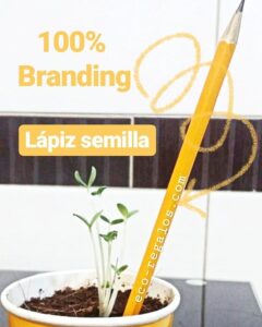 Lápiz semilla germinable